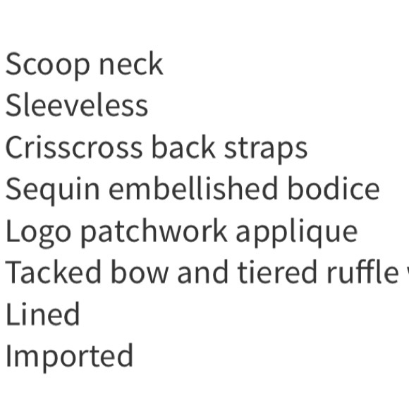 Juicy Couture Sequin Tutu - Picture 2 of 2